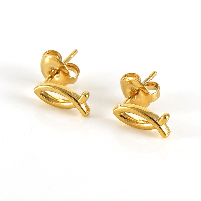 18k Gold Plated Ear Stud