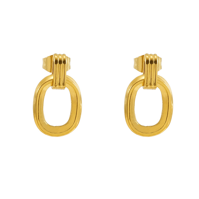 18k Gold Plated Statement Earring