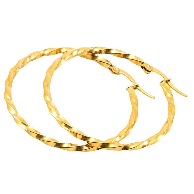 18k Gold Plated Ear Hoop