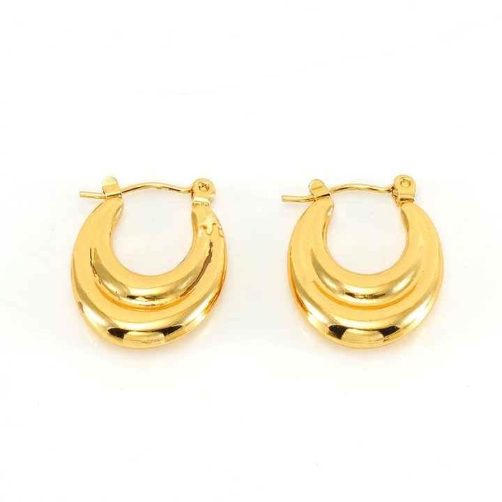 18k Gold Plated Ear Hoop