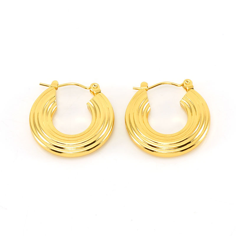 18k Gold Plated Ear Hoop