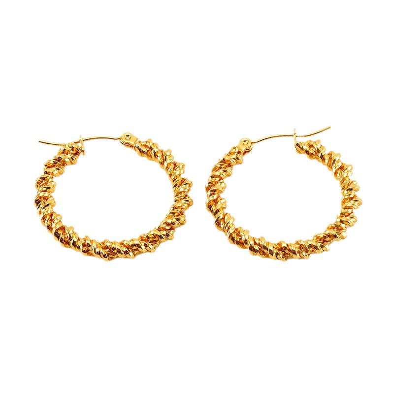 18k Gold Plated Ear Hoop