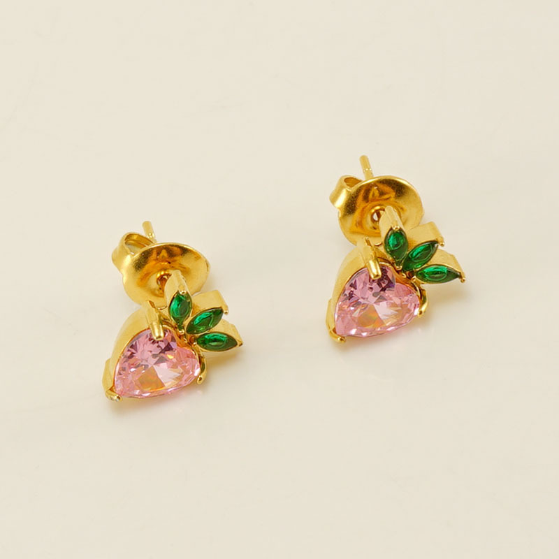 Peach-top Ear Stud