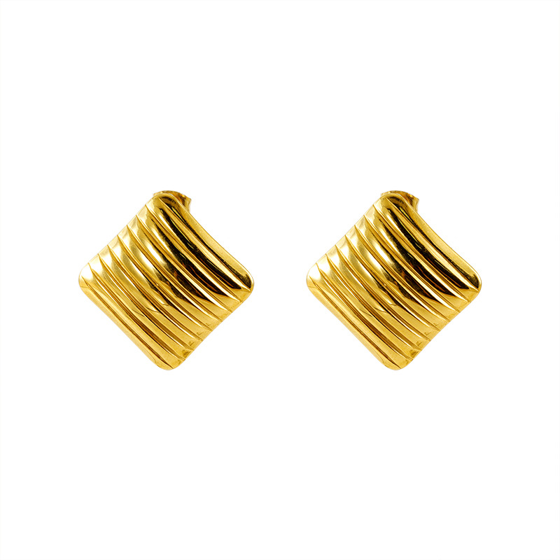 Square Statement Earring