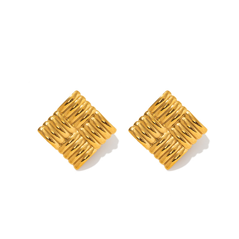 Square Statement Earring