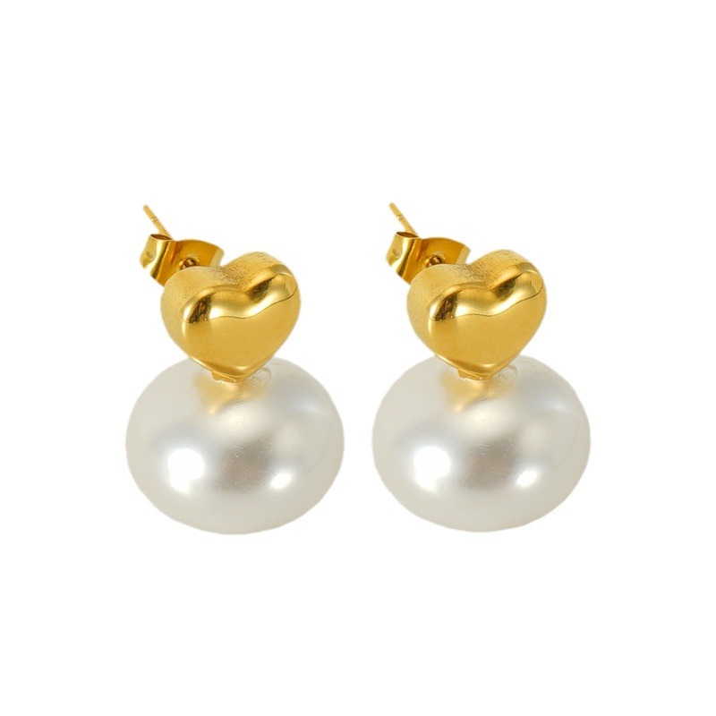 Statement Earring with Pearl