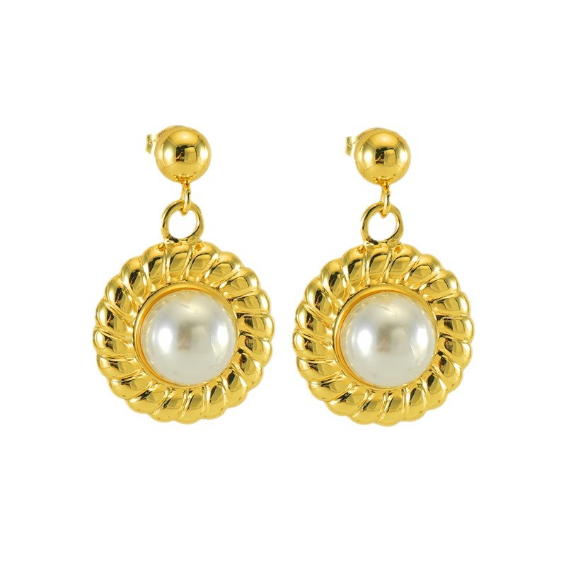 Statement Earring with Pearl