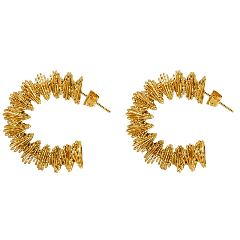 18k Gold Plated Statement Earring