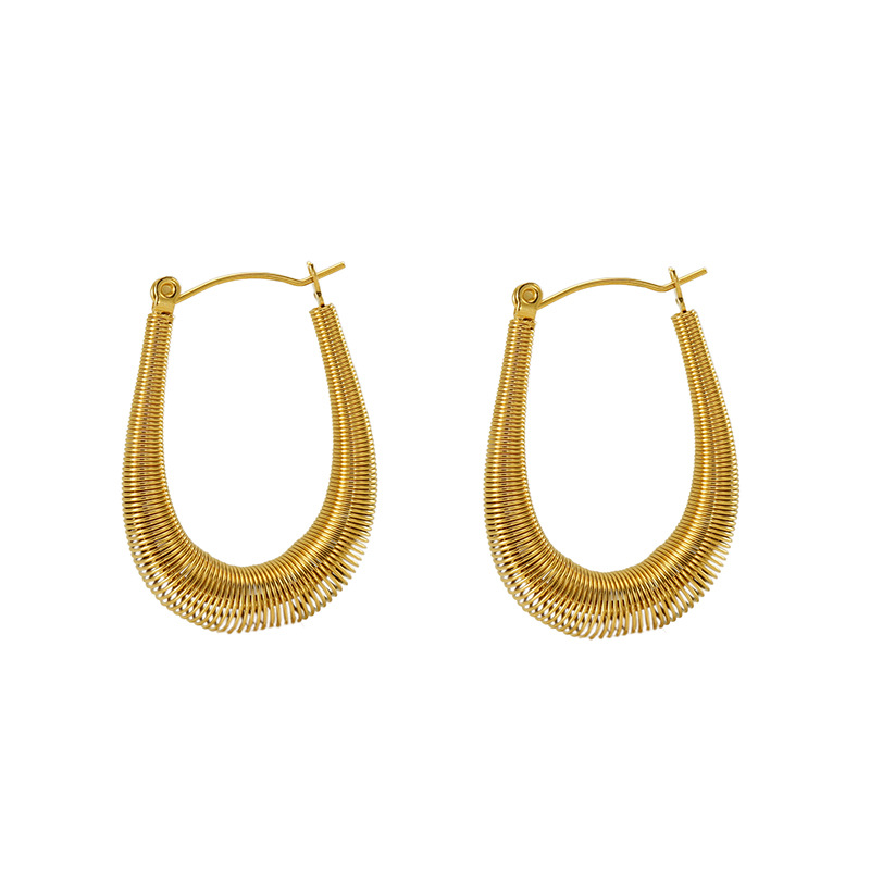 18k Gold Plated Ear Hoop