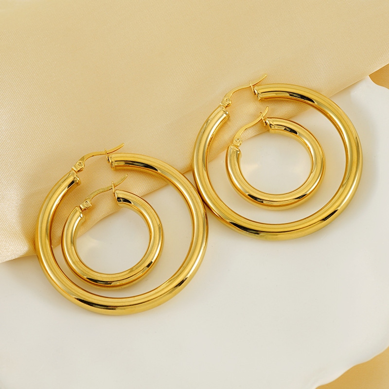 18k Gold Plated Ear Hoop