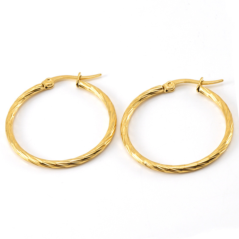 18k Gold Plated Ear Hoop