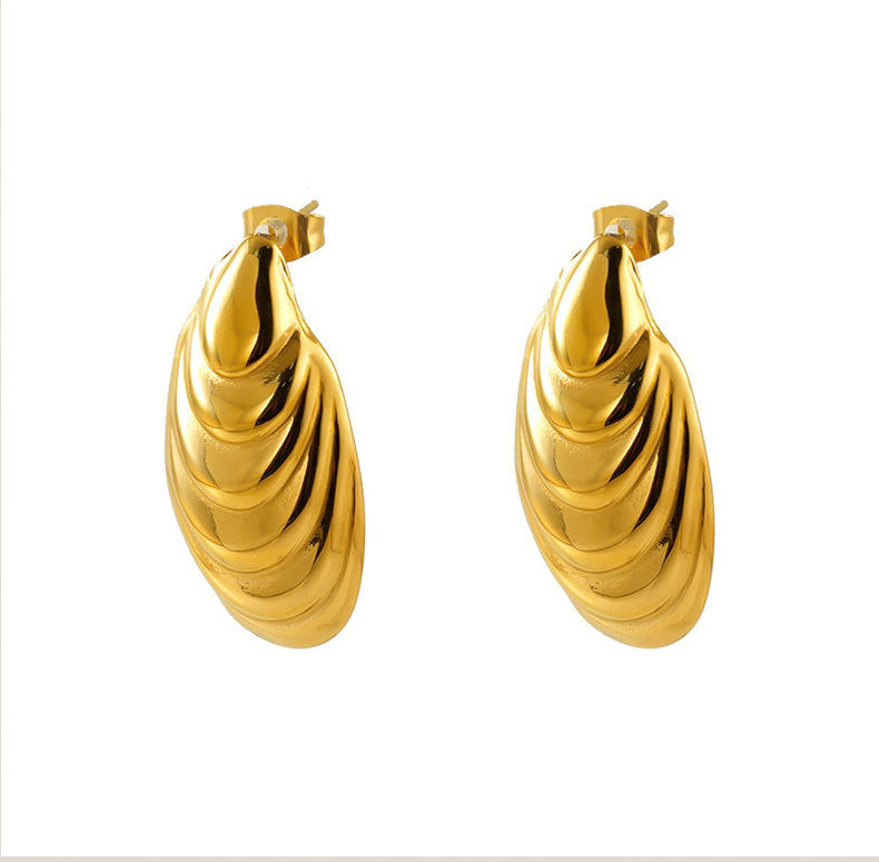 18k Gold Plated Ear Stud