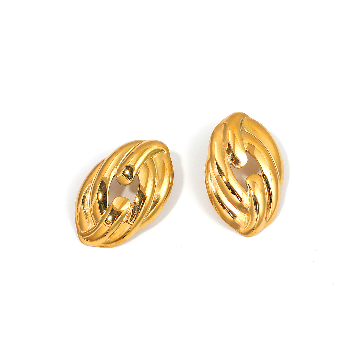 18k Gold Plated Ear Stud