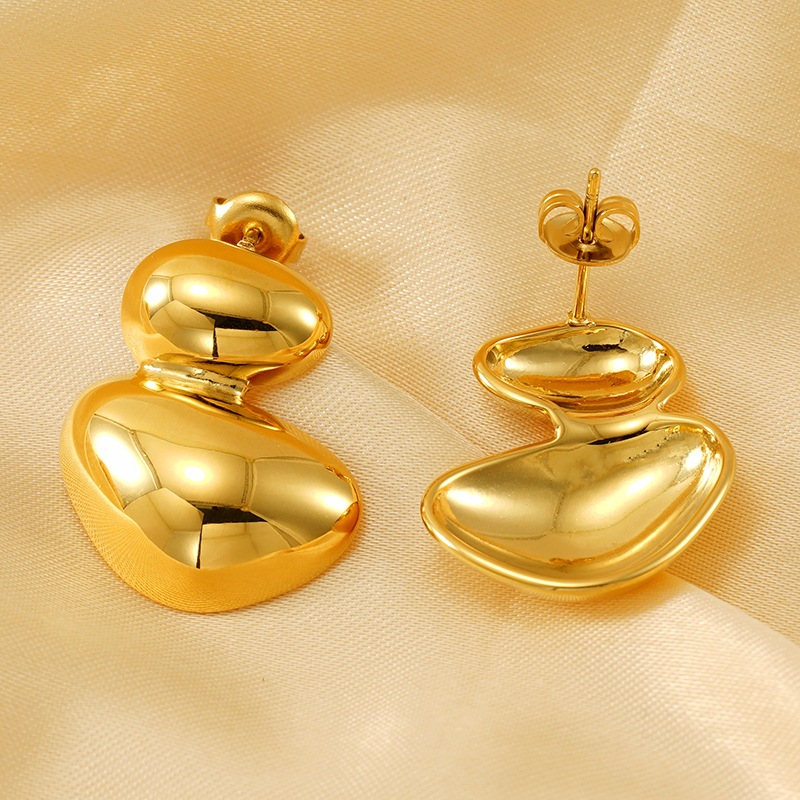 18k Gold Plated Statement Earring