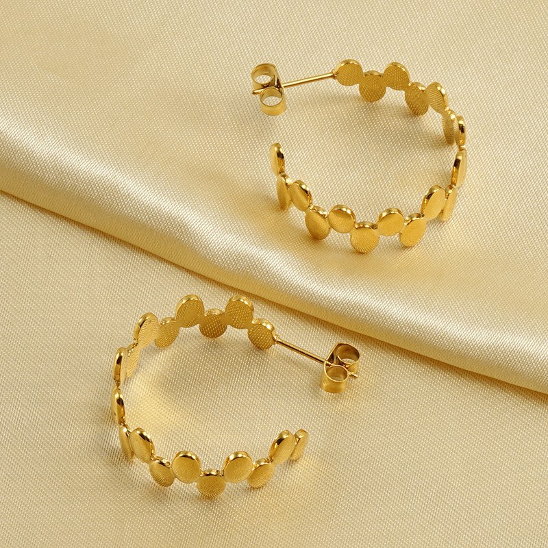 18k Gold Plated Statement Earring