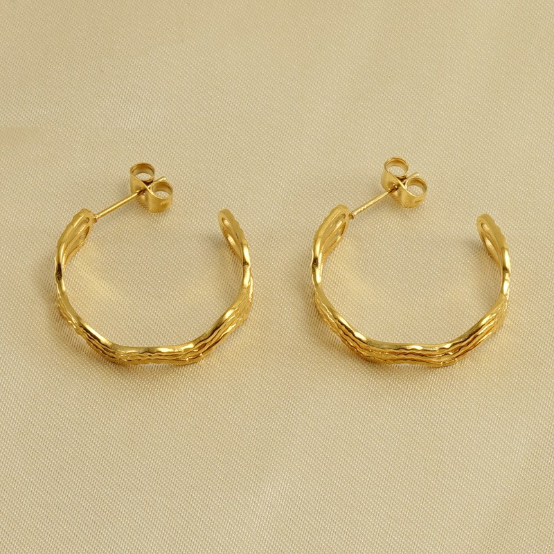 18k Gold Plated Statement Earring