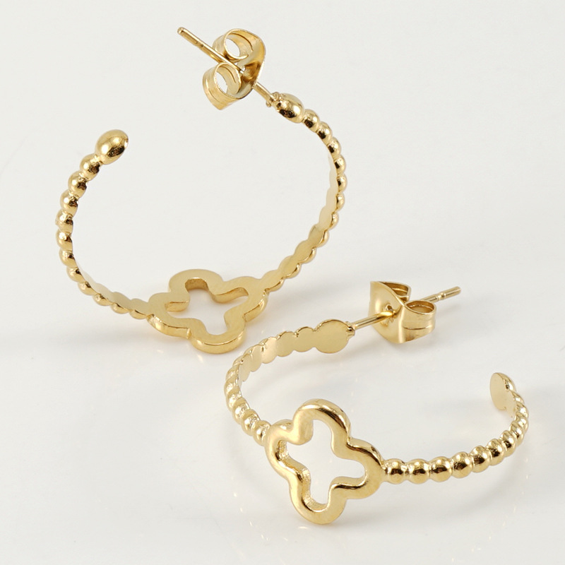 18k Gold Plated Statement Earring