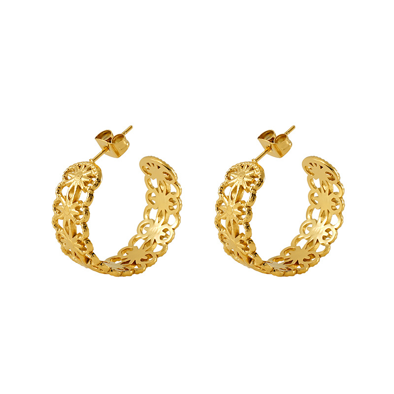 18k Gold Plated Earring