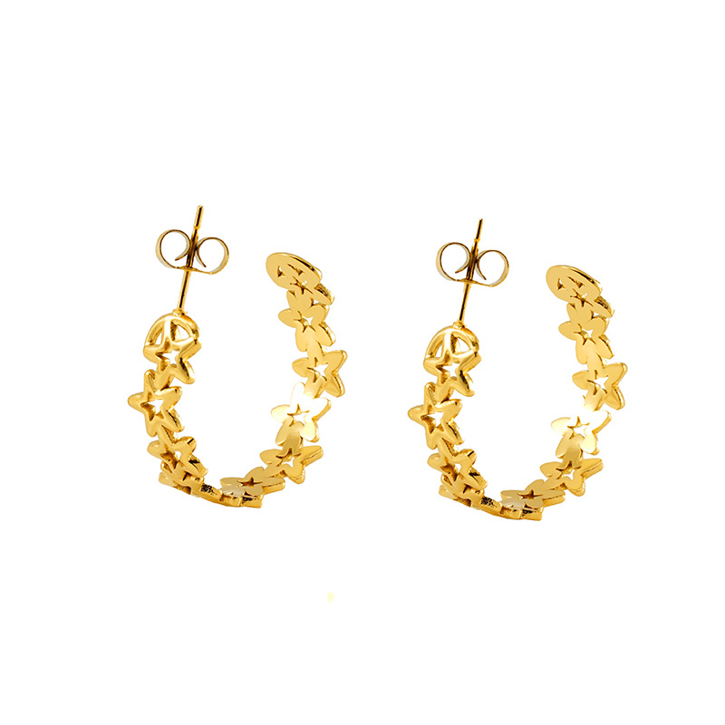 18k Gold Plated Earring