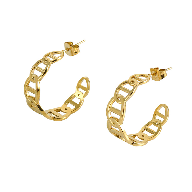 18k Gold Plated Statement Earring