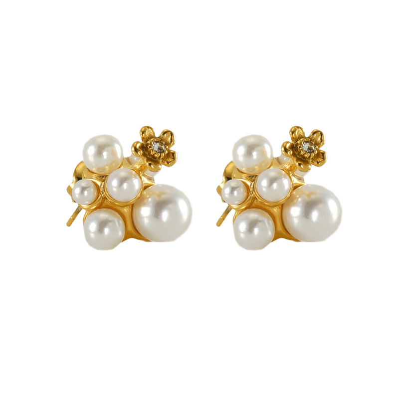 Statement Earring with Pearl