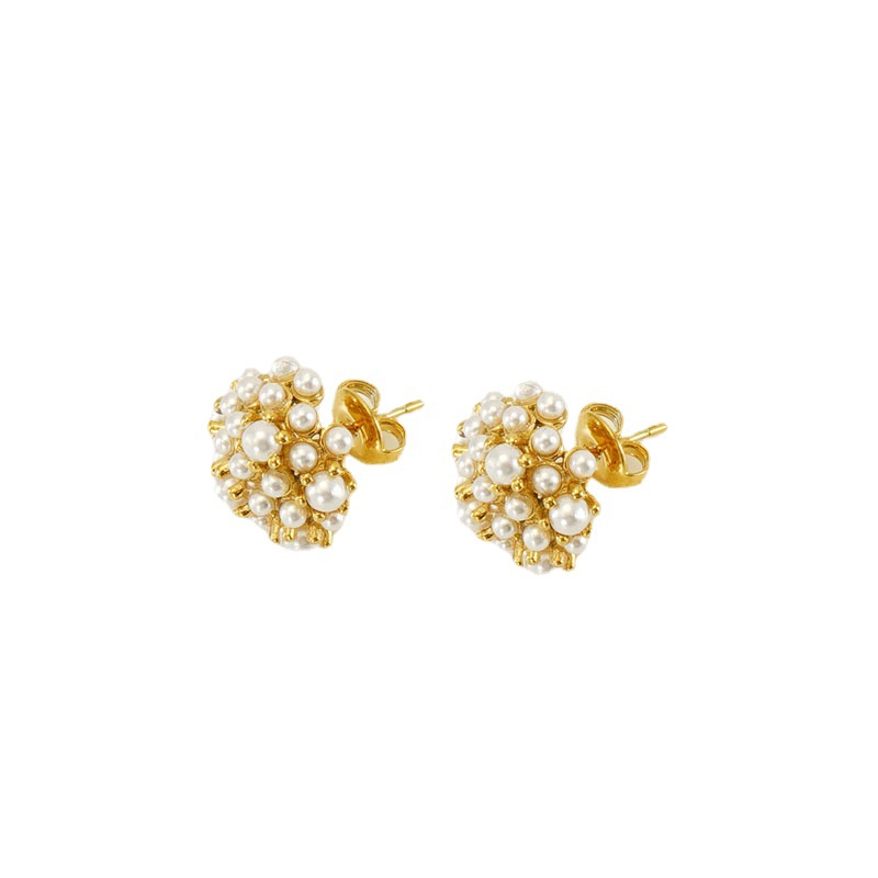 Statement Earring with Pearl