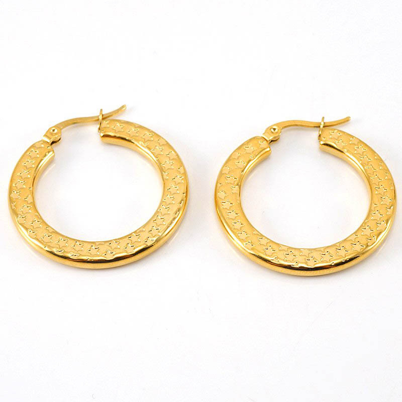 18k Gold Plated Ear Hoop