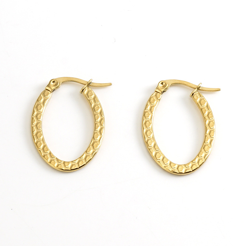 18k Gold Plated Ear Hoop