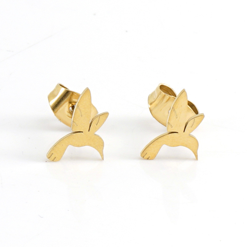 Bird-top Ear Stud