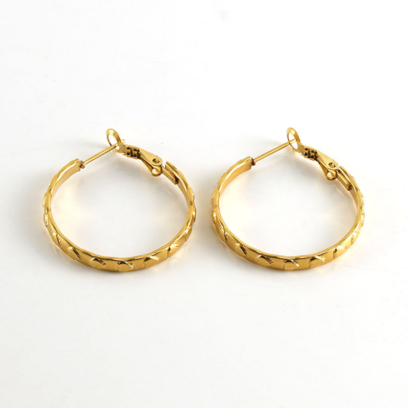 18k Gold Plated Ear Hoop