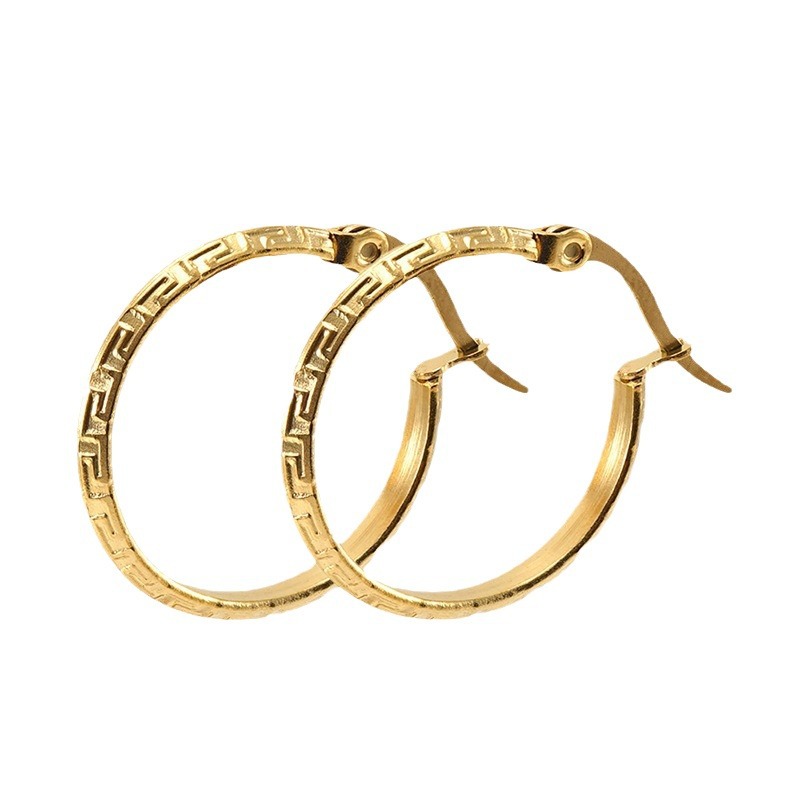 18k Gold Plated Ear Hoop