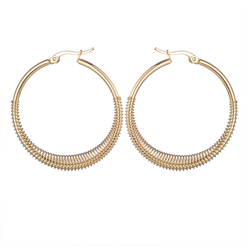 18k Gold Plated Ear Hoop