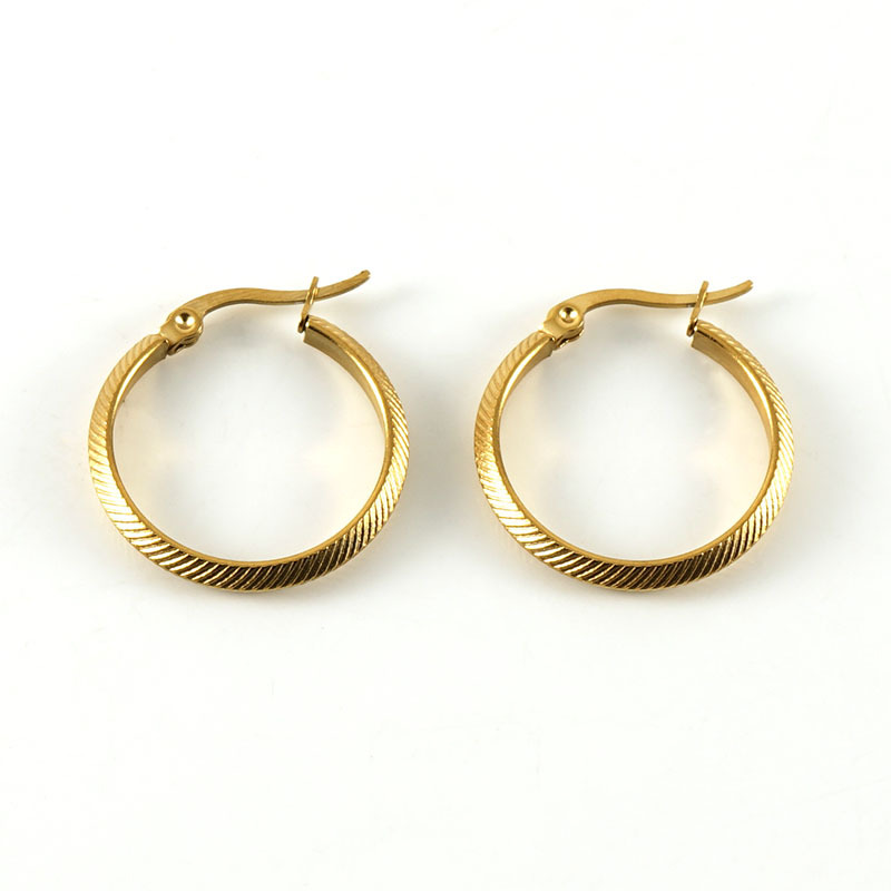 18k Gold Plated Ear Hoop