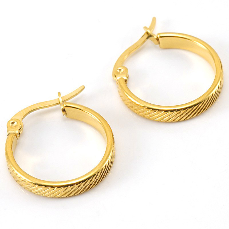 18k Gold Plated Ear Hoop