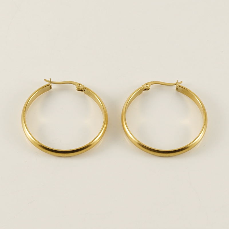 18k Gold Plated Ear Hoop