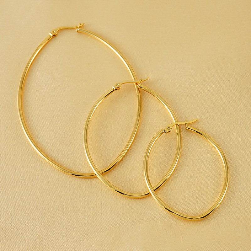 18k Gold Plated Ear Hoop