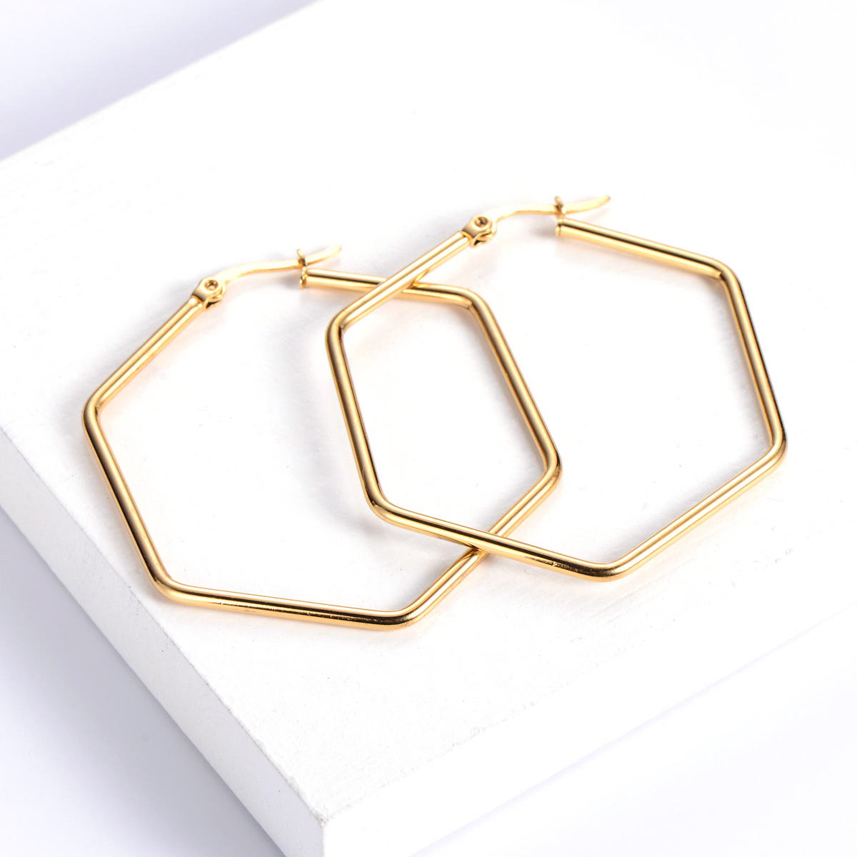 18k Gold Plated Ear Hoop