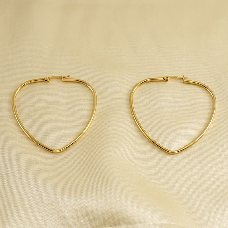 18k Gold Plated Ear Hoop