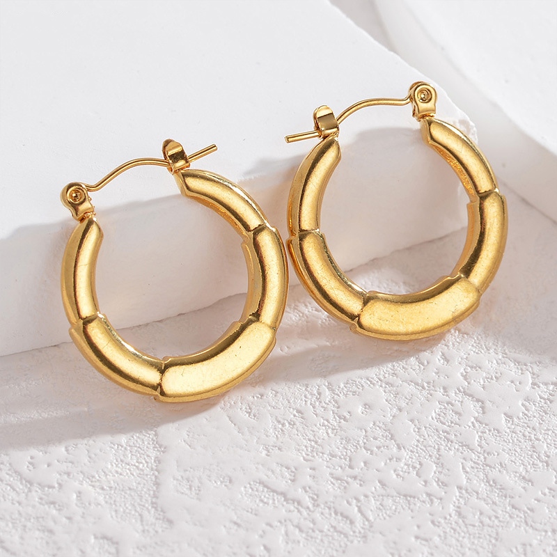 18k Gold Plated Ear Hoop