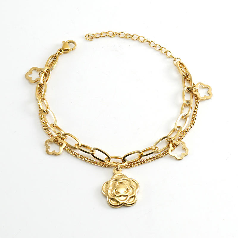 Bracelet with Flower