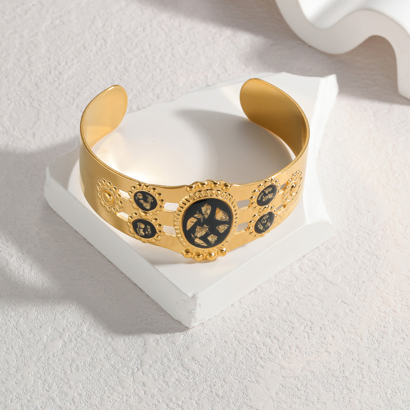 18k Gold Plated Cuff Bracelet