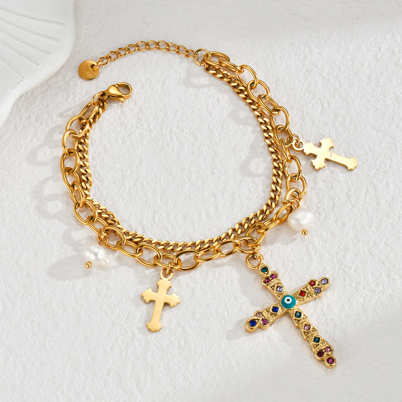 Bracelet with Cross