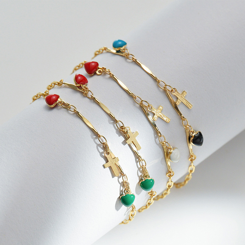 Bracelet with Enamel Beads