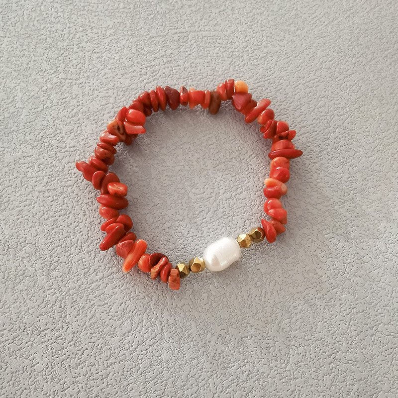 Elastic Bracelet with Stones