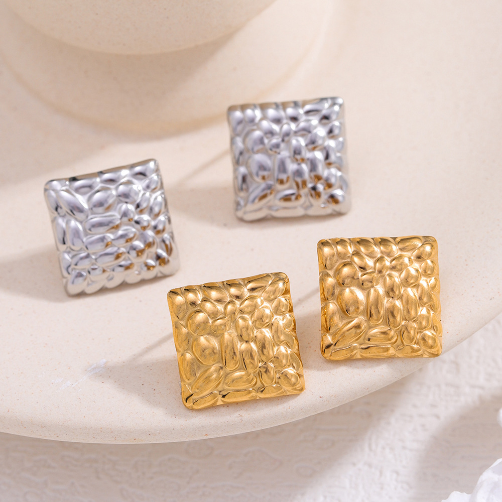 Square Statement Earring