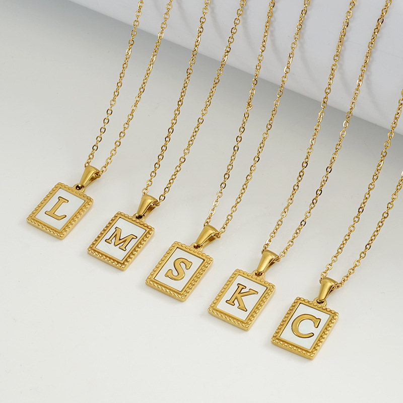 Alphabet Necklace