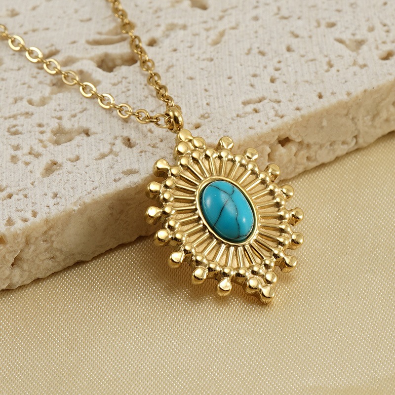 Necklace with Natural Stone