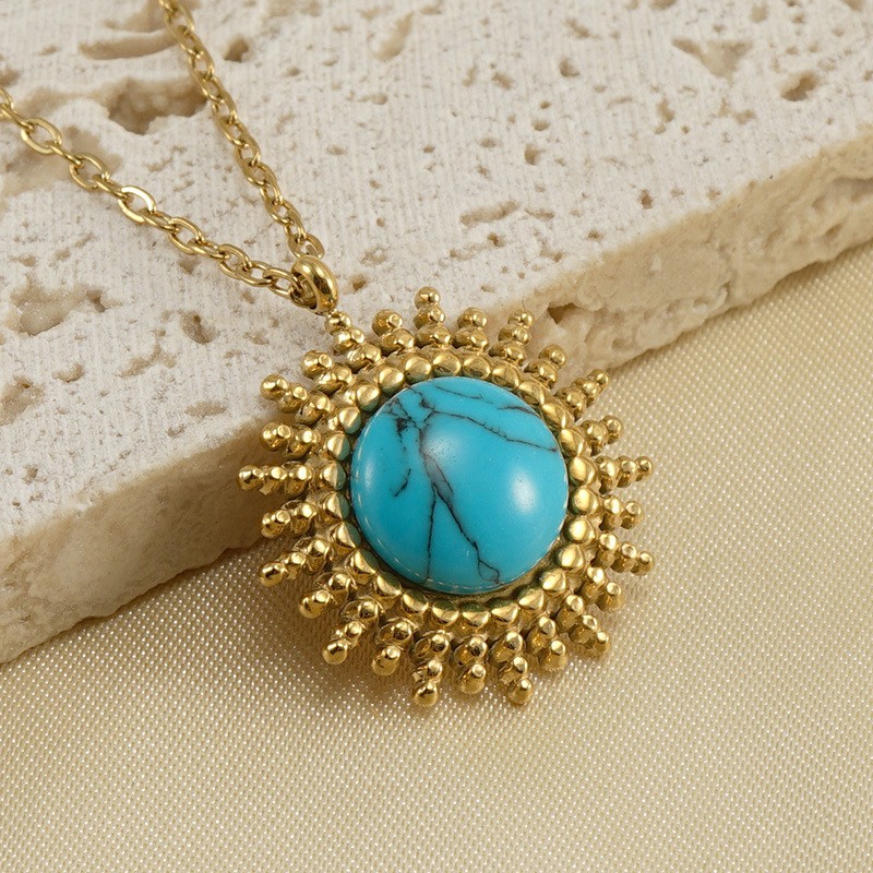 Necklace with Natural Stone