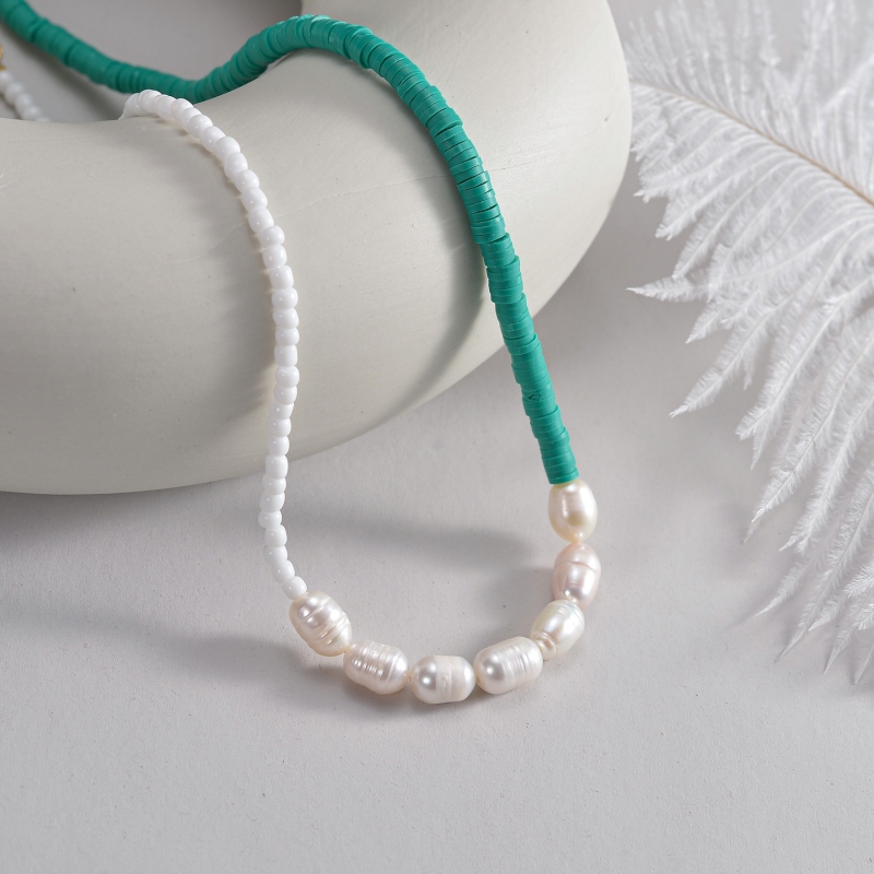 Bohemian Necklace with Pearl