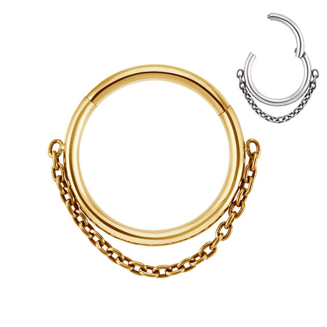 Hinged Segment Ring with Single Chain